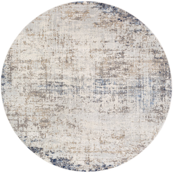 Trent Austin Design® Jemison Performance Blue/Ivory Rug & Reviews Wayfair